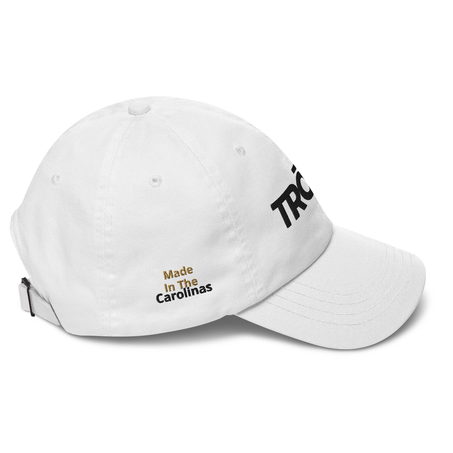 TRŌFĒ Black Logo Classic Dad Hat right