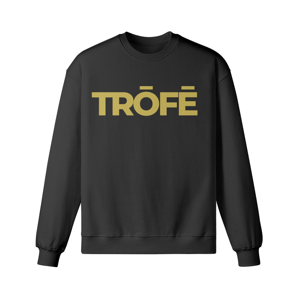 TRŌFĒ Gold Logo Sweatshirt front