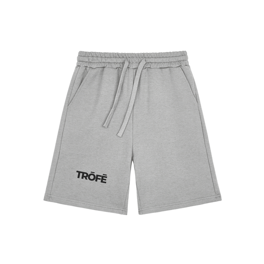 TRŌFĒ Shorts Black Logo front